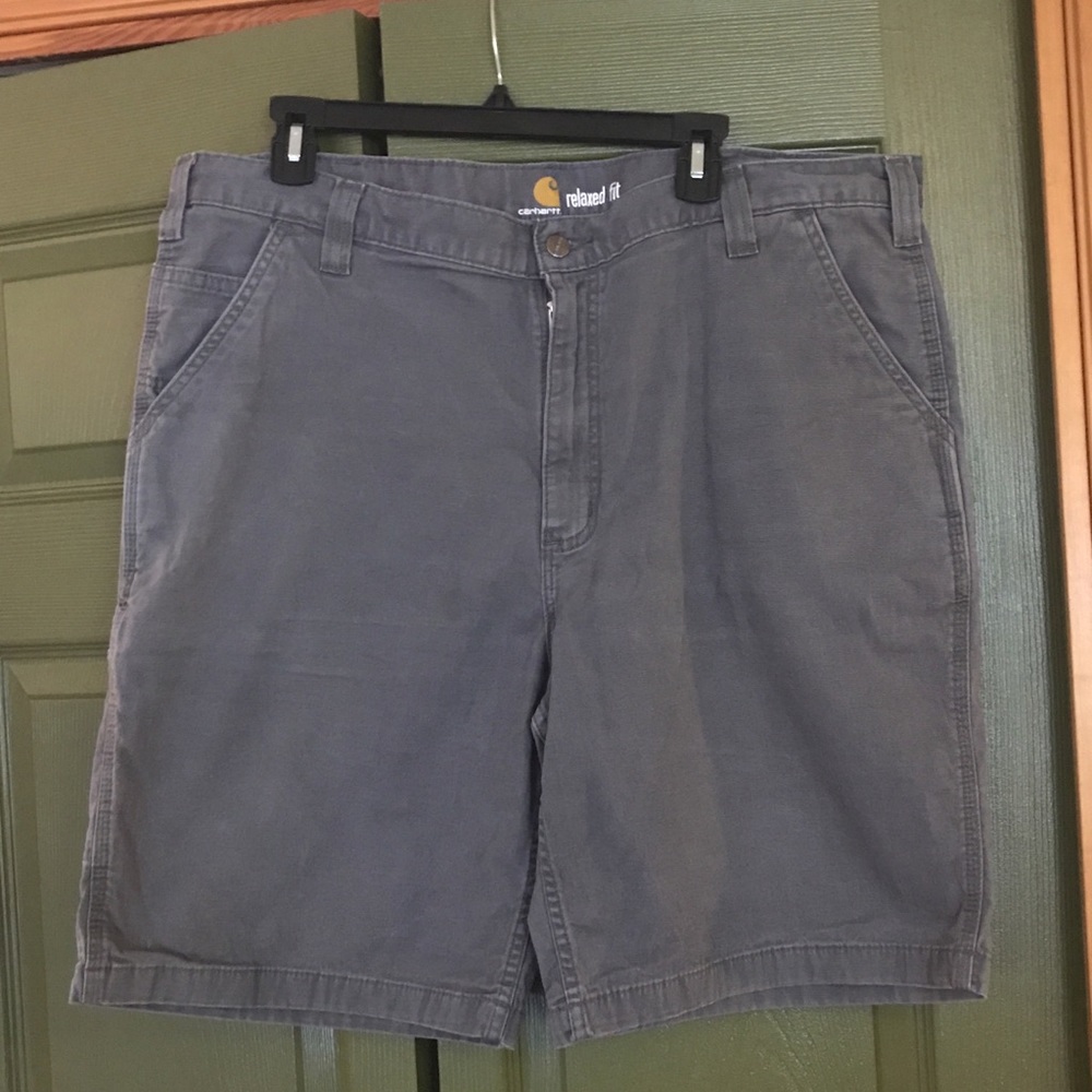 Gray carhartt shorts 42